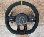 Mercedes-Benz 2020+ AMG Performance Style Customizable Steering Wheel (Fits 2010+ All Models) - Bull Boost Performance