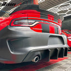 Rear Bumper Diffuser for 2020-2024 Dodge Charger Widebody IKON Style P