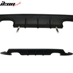 2016-2021 Honda Civic Sedan TCS Style Unpaint Rear Bumper Diffuser PU