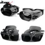 2015-2021 Benz C W205C63 C63S AMG B Style Rear Diffuser + Exhaust Tips