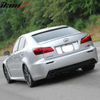 2006-2013 Lexus IS250 IS350 ISF Gloss Black Rear Bumper Diffuser ABS