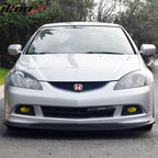 2005-2006 Acura RSX DC5 MDA Style Unpainted Black Front Bumper Lip PU