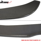 2007-2011 BMW 1Serie M E87 Matte Carbon Fiber Front Bumper Lip Spoiler