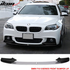 Fits 11-16 F10 Performance Front Lip 2T Titanium Silver Metallic #354