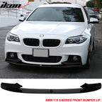 Fits 11-16 F10 Performance Chin Front Lip Black Sapphire #475