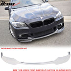 2012-2016 BMW F10 5 Series M Sport Mtech V Style Front Bumper Lip