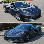 2020-2025 Chevy Corvette C8 Z51 Style Front Bumper Lip Carbon Fiber
