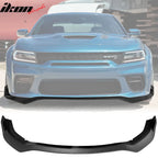 2020-2023 Dodge Charger Widebody IKON V1 Style Front Bumper Lip 3PCS