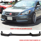 2011-2012 Honda Accord Sedan Mugen Style Front Bumper Lip Spoiler PU