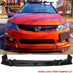 2009-2011 Honda Civic 4Dr Sedan HFP Style Front Bumper Lip PU
