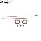 2016-2018 Honda Civic HF-P Style Painted Front Bumper Lip Splitters