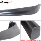 2007-2008 Honda Hatchback 4Dr T-R S tyle Front Bumper Lip Spoiler PU