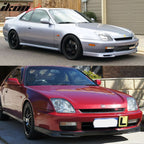 1997-2001 Prelude 2Dr Coupe P1 Style Front Bumper Lip Spoiler PU