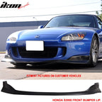2004-2009 Honda S2000 AP2 AMS Style Unpainted Front Bumper Lip PU