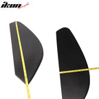 Universal 26"x8" Ikon Style Front Rear Bumper Side Skirt Extensions