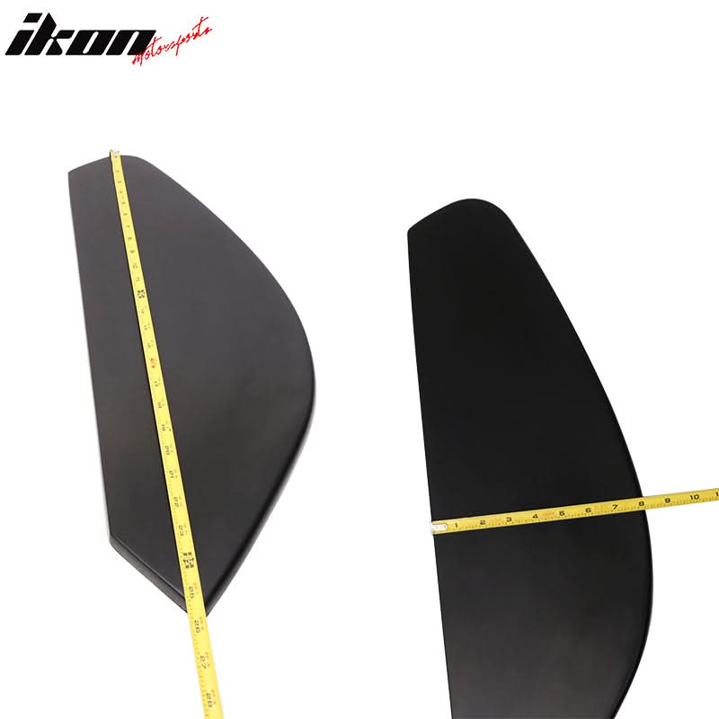 Universal 26"x8" Ikon Style Front Rear Bumper Side Skirt Extensions