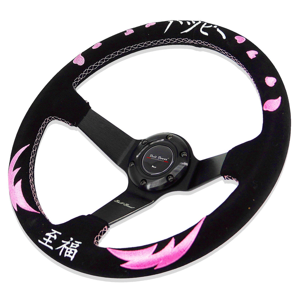 Universal Heart Bliss Deep Dish 6-Bolt Steering Wheel | 150 ENTRIES - Bull Boost Performance