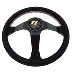 Bliss 350mm Steering Wheel + Short Hub Adapter Kit For Mazda Miata RX-7 RX-8 MX-3 MX-6 - Bull Boost Performance