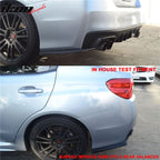 2015-2021 Subaru WRX STI Style Unpainted Rear Spat Valance Lip ABS