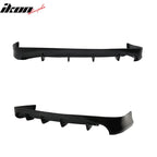 2007-2011 Toyota Camry Ikon Aero Style 4Fin Rear Bumper Diffuser Lip
