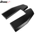 Universal V1 Sanded Black Rear Bumper Splitter Lip With 8 Screws PP