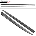 2011-2016 BMW F10 M Tech MP Style Matte Side Skirts Carbon Fiber