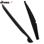 2014-2019 Chevy Corvette C7 Stingray Unpainted Black Side Skirts PU