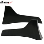 2014-2023 Infiniti Q50 Unpainted 2PC Front Splash Guard Side Skirts PU