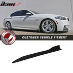 Universal V5 Side Skirts Winglet Wind Blades Rocker Splitter PU 2PC