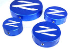 ZSPEC Reservoir Cap Cover Set (BMC, CMC, PS, CO) for Nissan Z32 300zx, Billet Aluminum