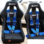 Bull Boost Universal 4 Point Camlock Quick Release Racing Seat Belt Harness - Bull Boost Performance