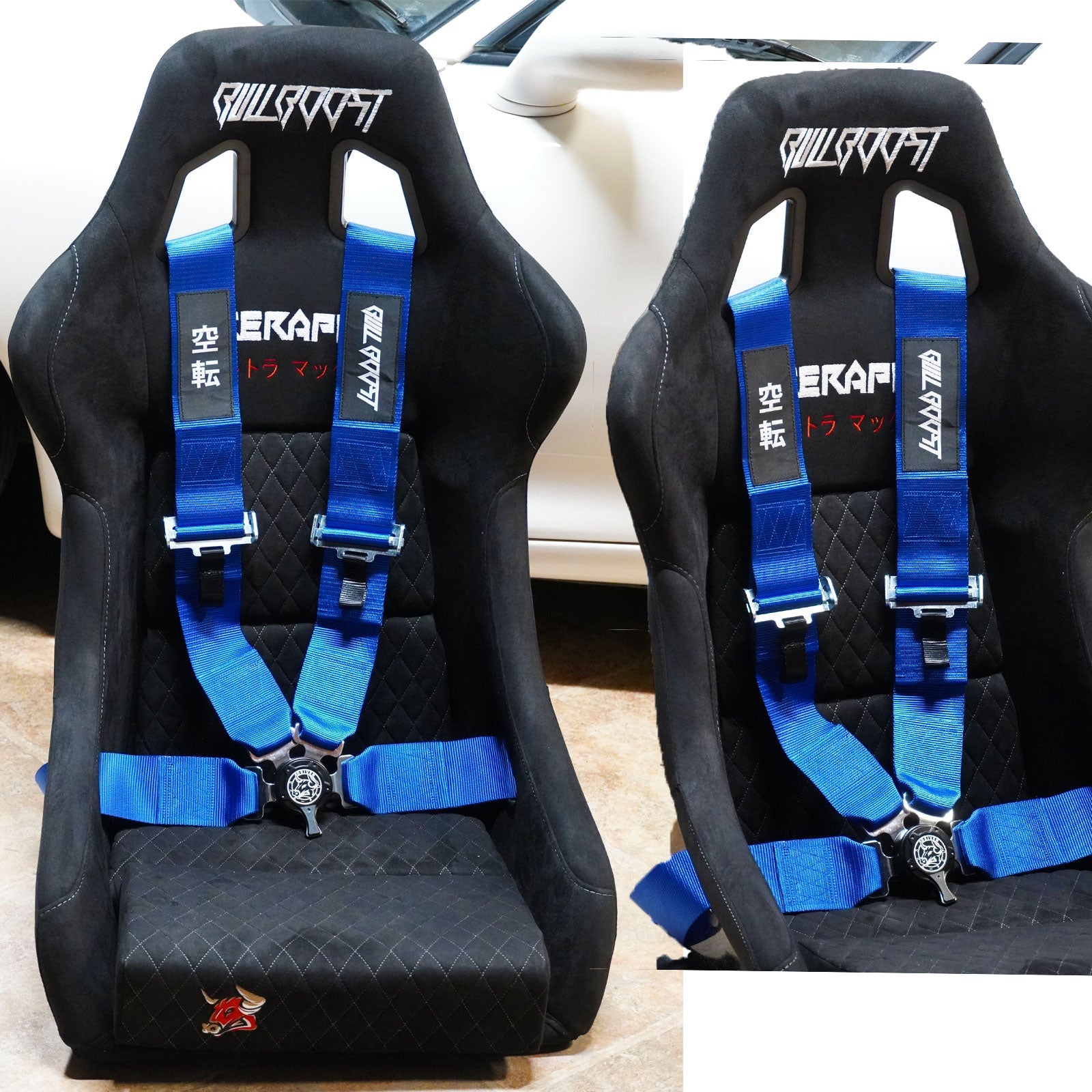 Bull Boost Universal 4 Point Camlock Quick Release Racing Seat Belt Harness - Bull Boost Performance