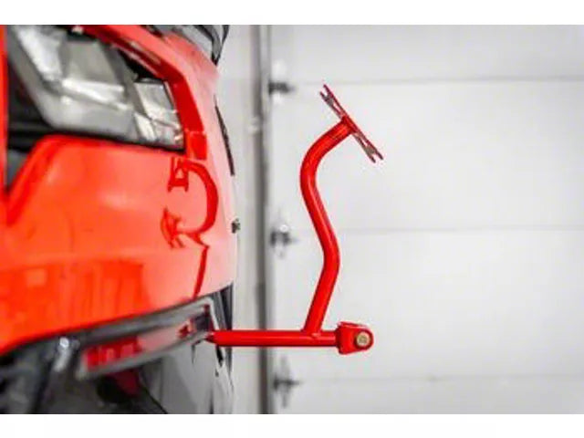 BMR 14-19 Chevrolet Corvette C7 Bolt-On Parachute Mount - Red
