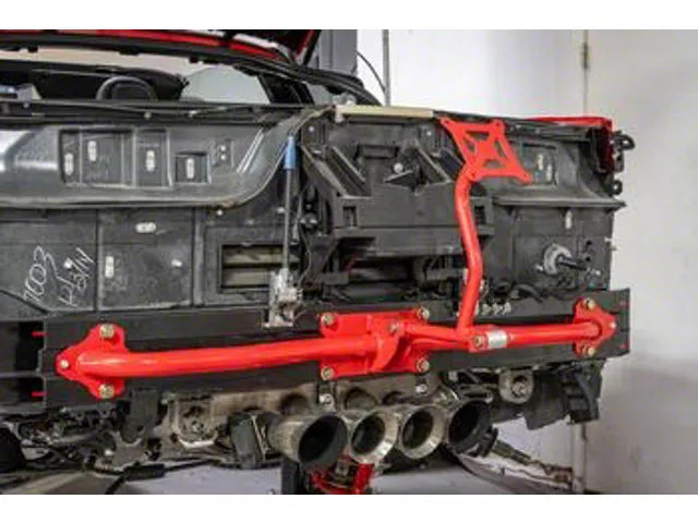 BMR 14-19 Chevrolet Corvette C7 Bolt-On Parachute Mount - Red