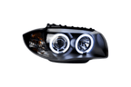BMW 1 Series 120i 118i E87 Angel Eyes LED Headlights (2005-2011)