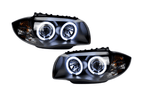 BMW 1 Series 120i 118i E87 Angel Eyes LED Headlights (2005-2011)