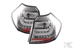 BMW 1 Series E87 /E81 3/5-Door Chrome LED Taillights (2004-2007)