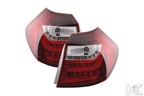 BMW 1 Series E87 / E81 3/5-Door Red LED Taillights (2004-2006)