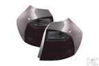 BMW 1 Series E87/E81 - 3/5-Door Red/Smoked LED Taillights (2004-2007)