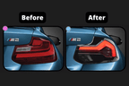 BMW 2-Series F22 F23 M2 F87 220i 225i F44 Smoked LED Tail Lights (2014-2021)