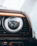 BMW 3-series E30 2/4 door. Black Angel Eyes Headlight Set (1987-1991)