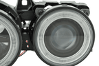 BMW 3-series E30 2/4 door. Black Angel Eyes Headlight Set (1987-1991)