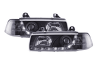 BMW 3-series E36 Coupe Black LED Headlights with Daytime Running Lights (1992-1999)