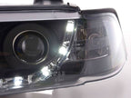 BMW 3-series E36 Coupe Black LED Headlights with Daytime Running Lights (1992-1999)