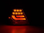 BMW 3-series E46 Coupe Chrome/Smoked LED LightBar Taillights Set- Facelift (2003-2007)