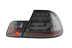 BMW 3-series E46 Coupe Chrome/Smoked LED LightBar Taillights Set- Facelift (2003-2007)