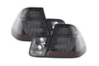 BMW 3-series E46 Sedan Chrome/Smoked LED LightBar Taillights Set- Facelift (2002-2005)