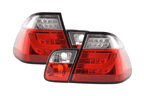 BMW 3 Series E46 Sedan Red LED LightBar Taillights Set- Facelift (2003 - 2006)