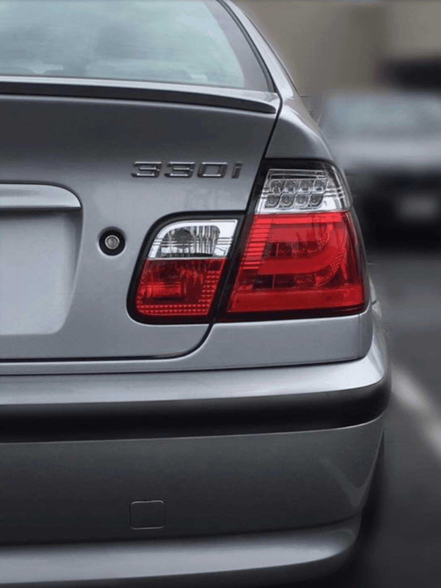 BMW 3 Series E46 Sedan Red LED LightBar Taillights Set- Facelift (2003 - 2006)