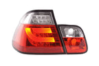 BMW 3-series E46 Sedan Red LED LightBar Taillights Set- Pre-Facelift (1998-2001)